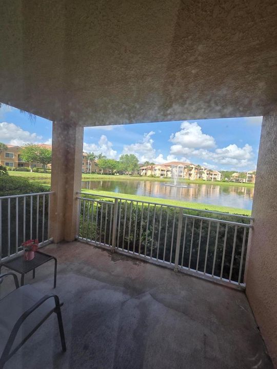 View from patio