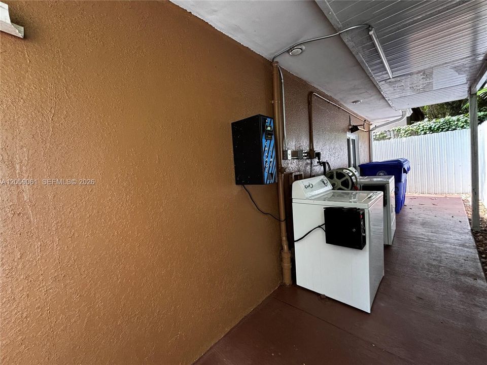 Covered laundry