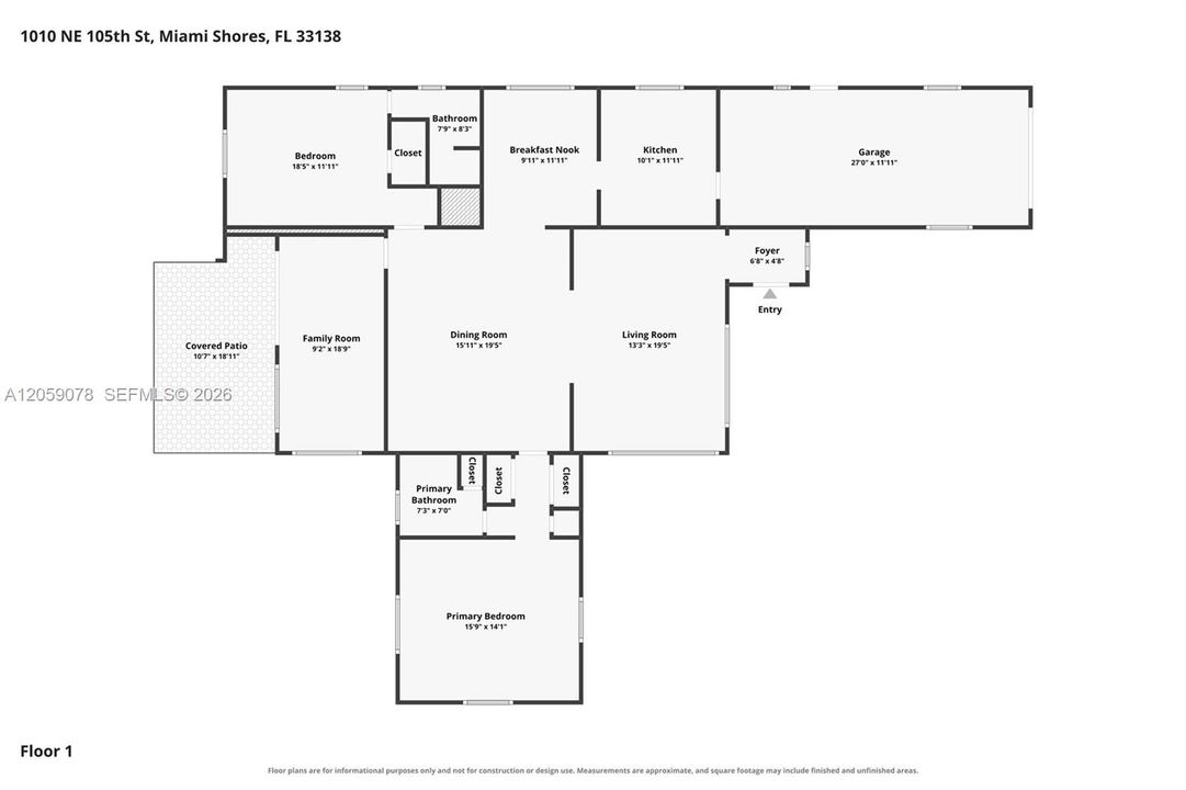 En Venta: $1,800,000 (2 camas, 2 baños, 1821 Pies cuadrados)