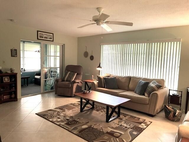 Living room and Florida room views