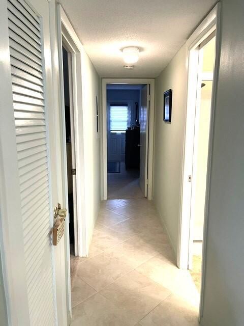 Hallway leading to bedrooms