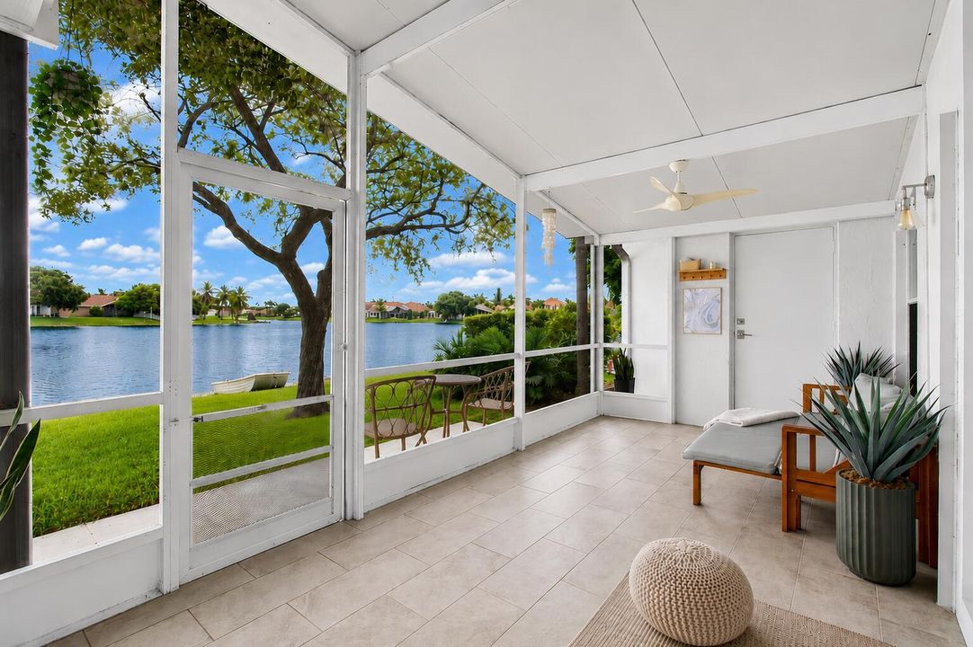Screened-in Patio 'W"ith Storage