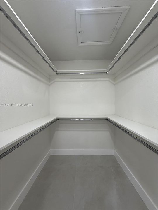 Master Bedroom Walk-in closet