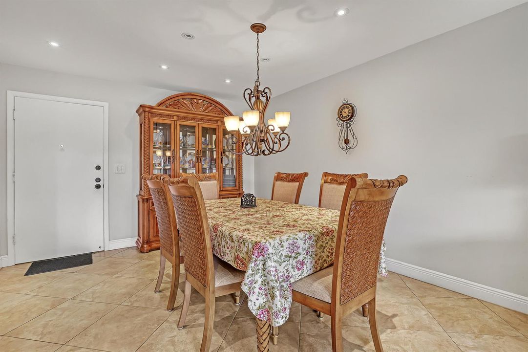 Dining area