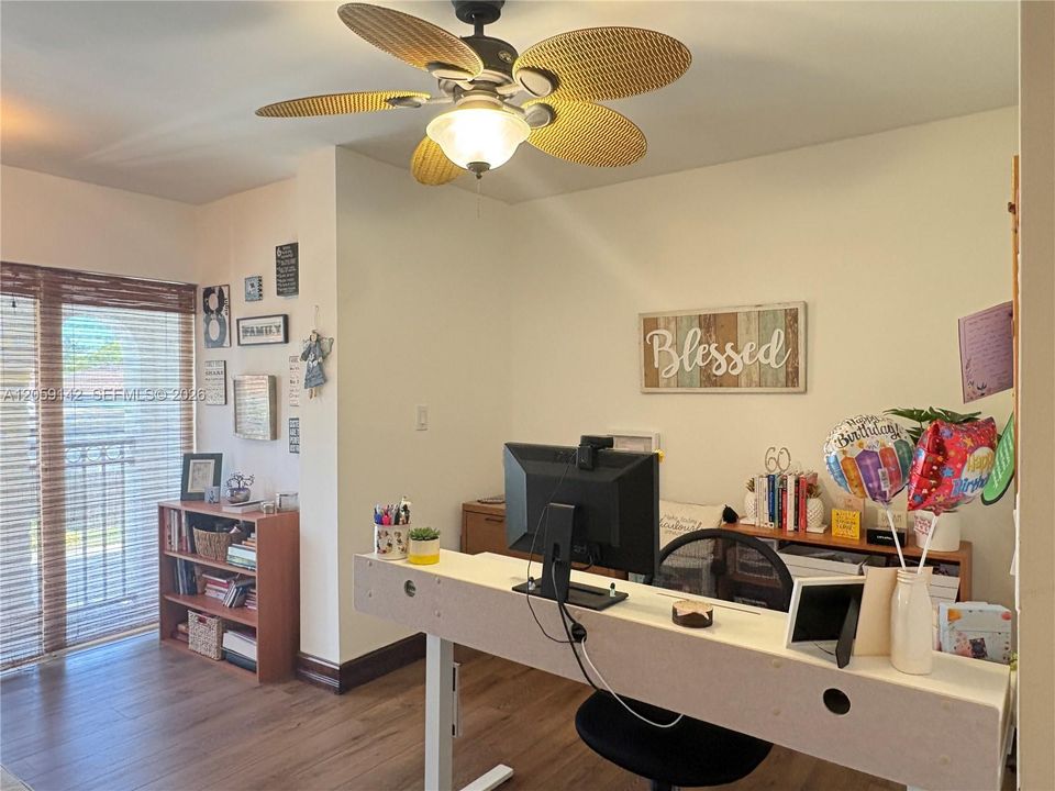 Bedroom 2 - Upstairs (currently used as an office)