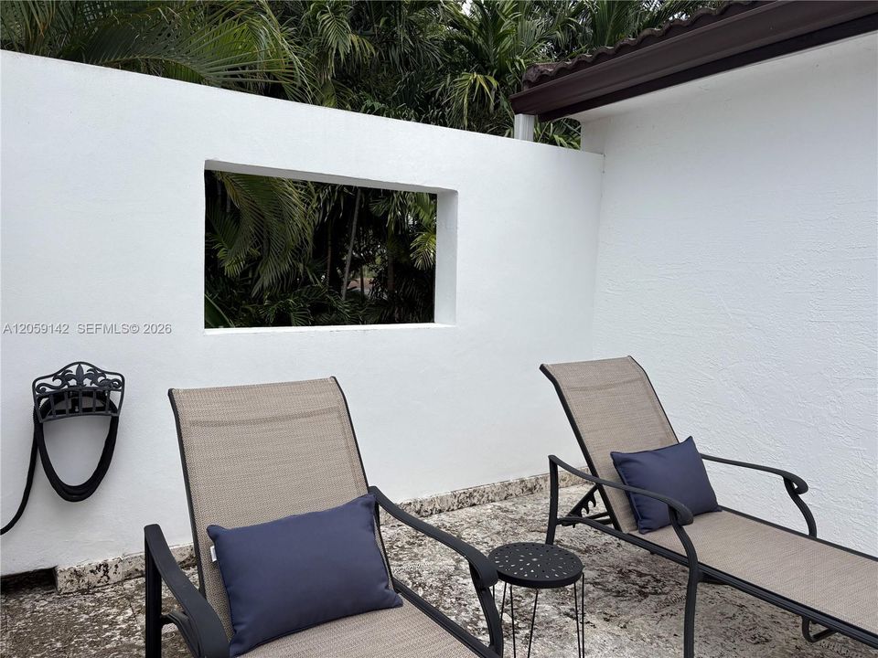 Private Terrace of Primary Bedroom