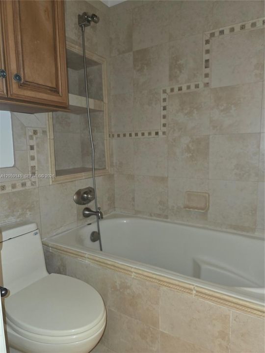 Second bathroom bathtub shower