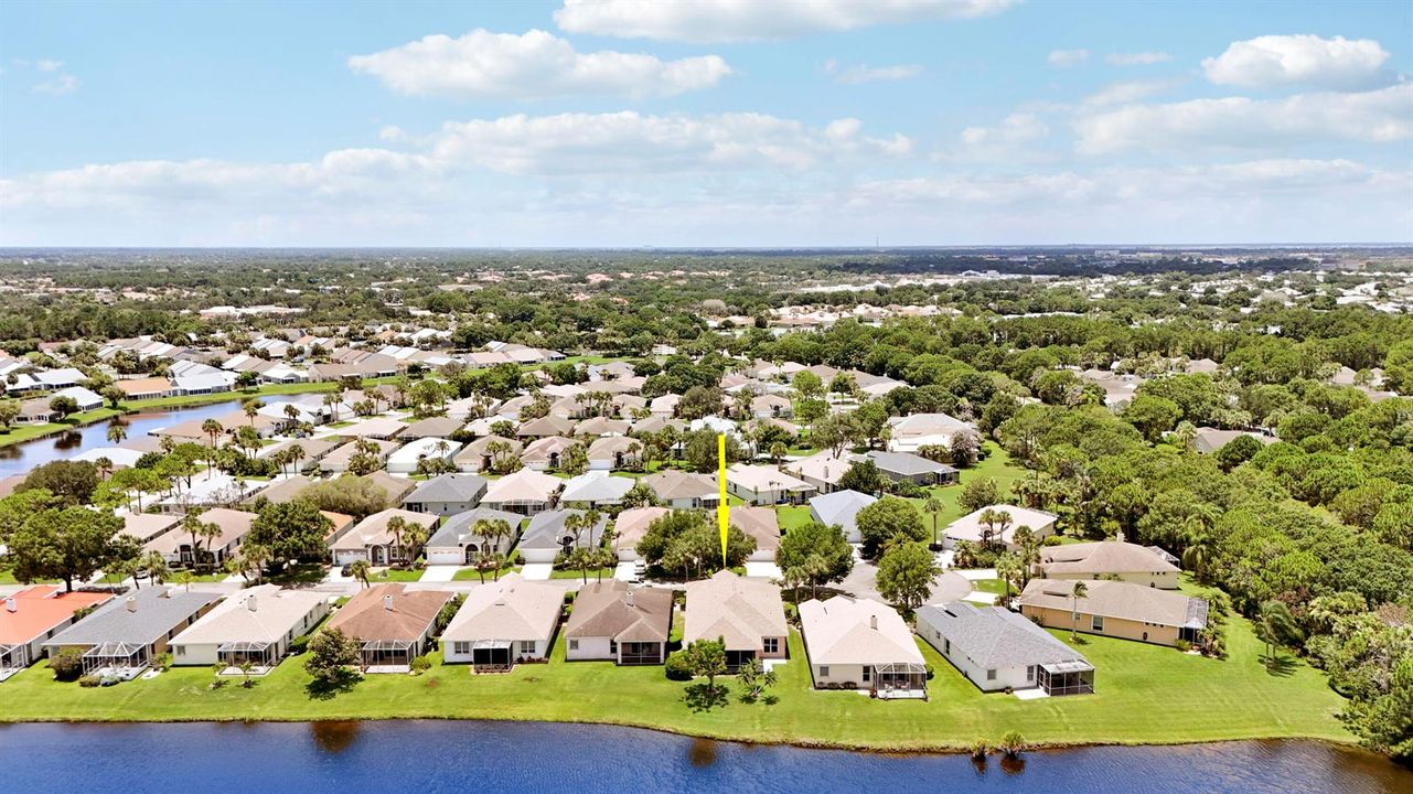 Aerial of House