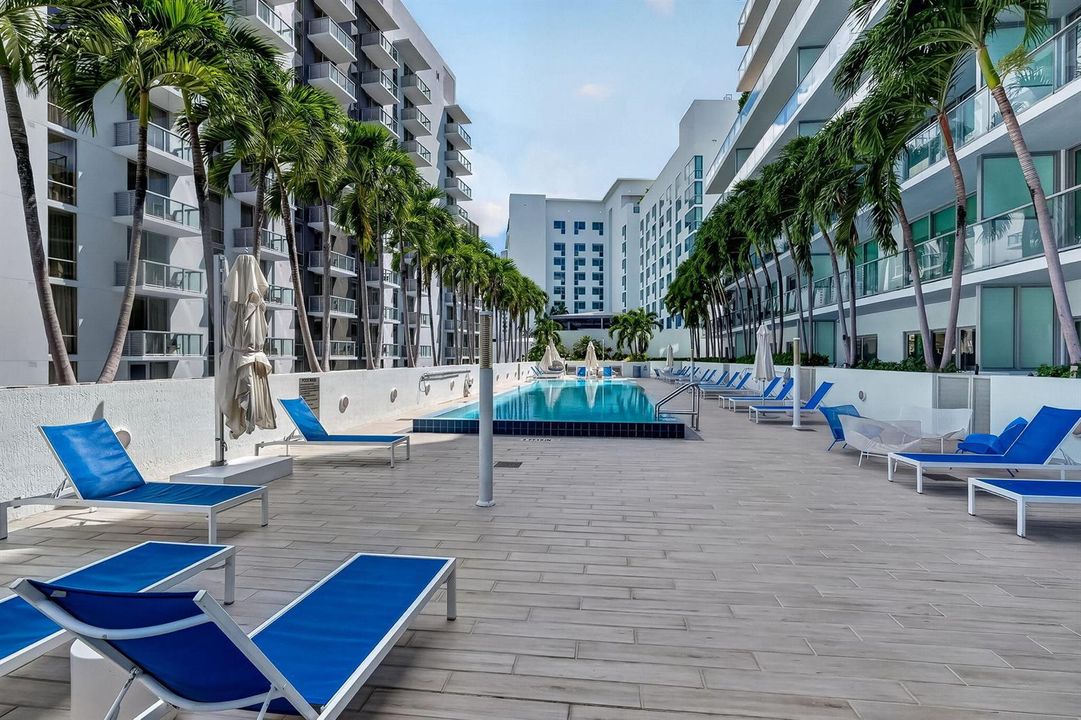 Pool deck