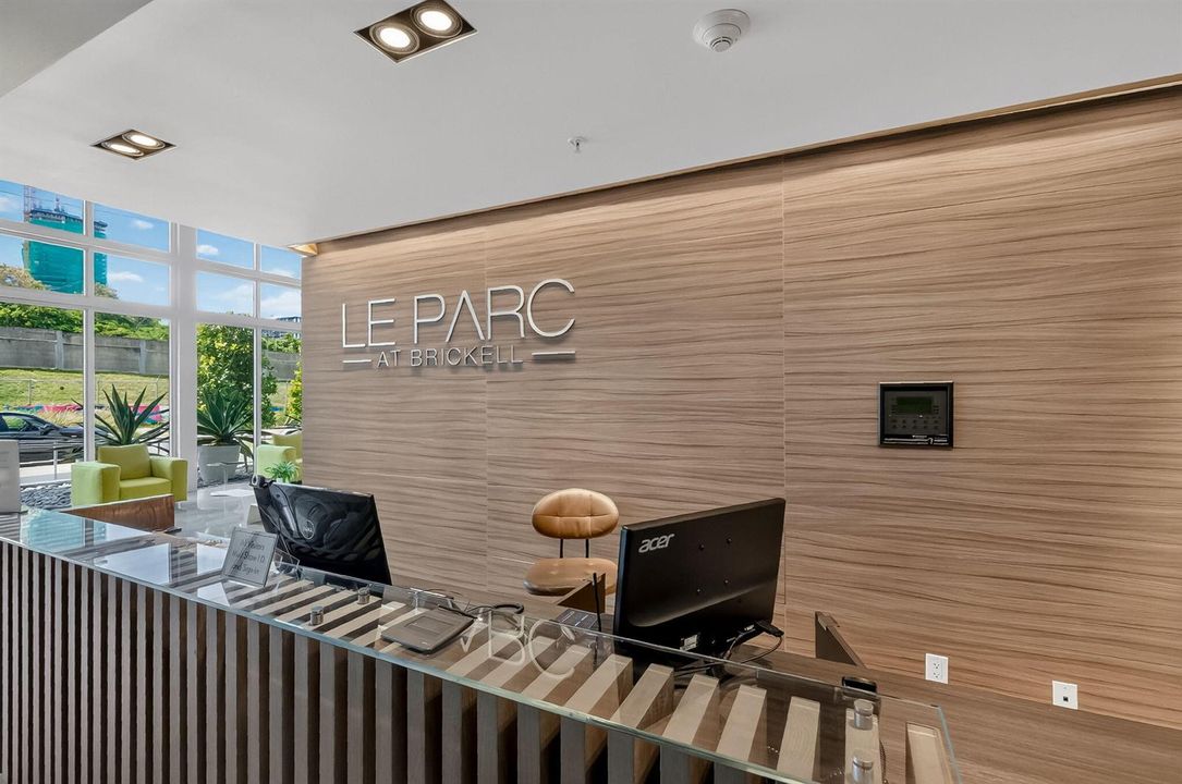 Front desk