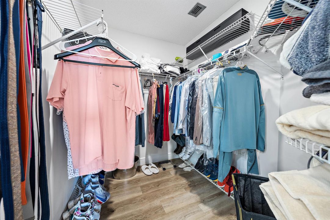 Primary Walk-In Closet