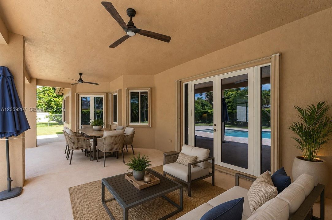 LARGE PATIO STAGED