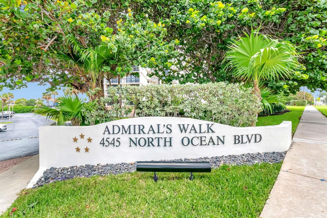 ADMIRALS WALK ENTRY
