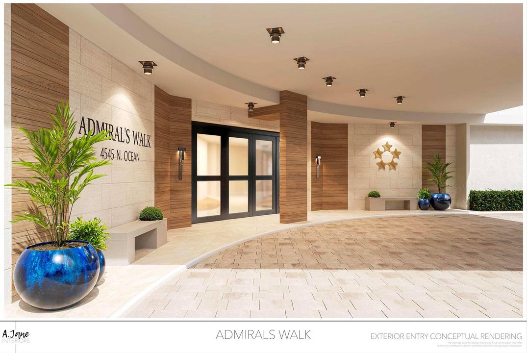 NEW LOBBY ENTRANCE RENDERING