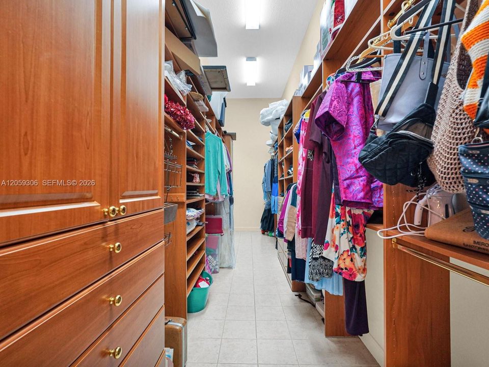 Massive Closet Space