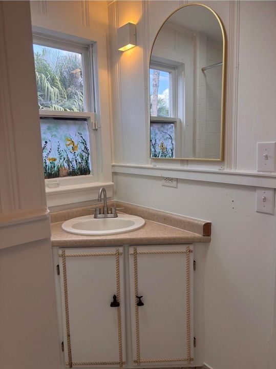 Corner Vanity