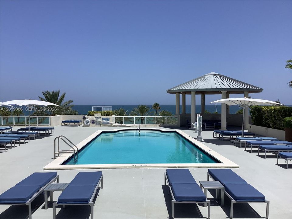 Community just redone pool