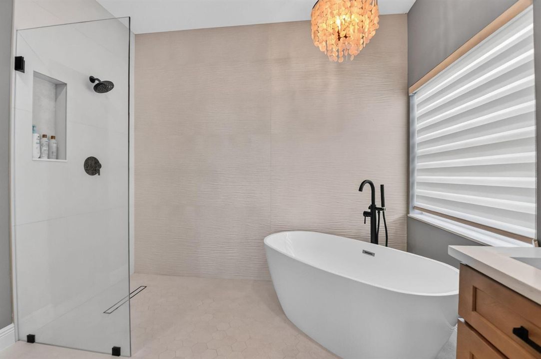 Primary Shower Bathtub