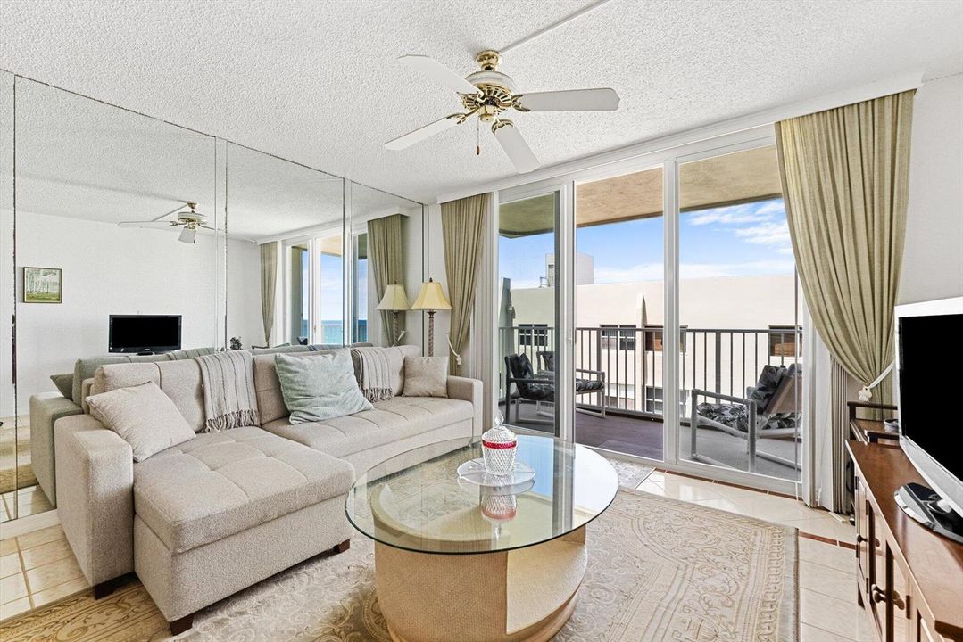 3540 S Ocean Blvd #604 - Living Room
