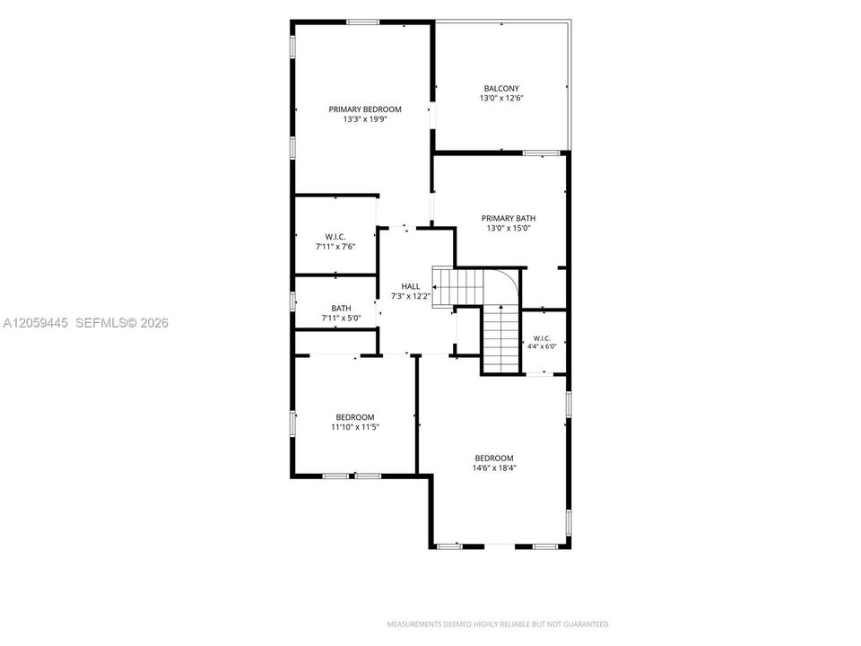 2nd Floor - Floor Plan