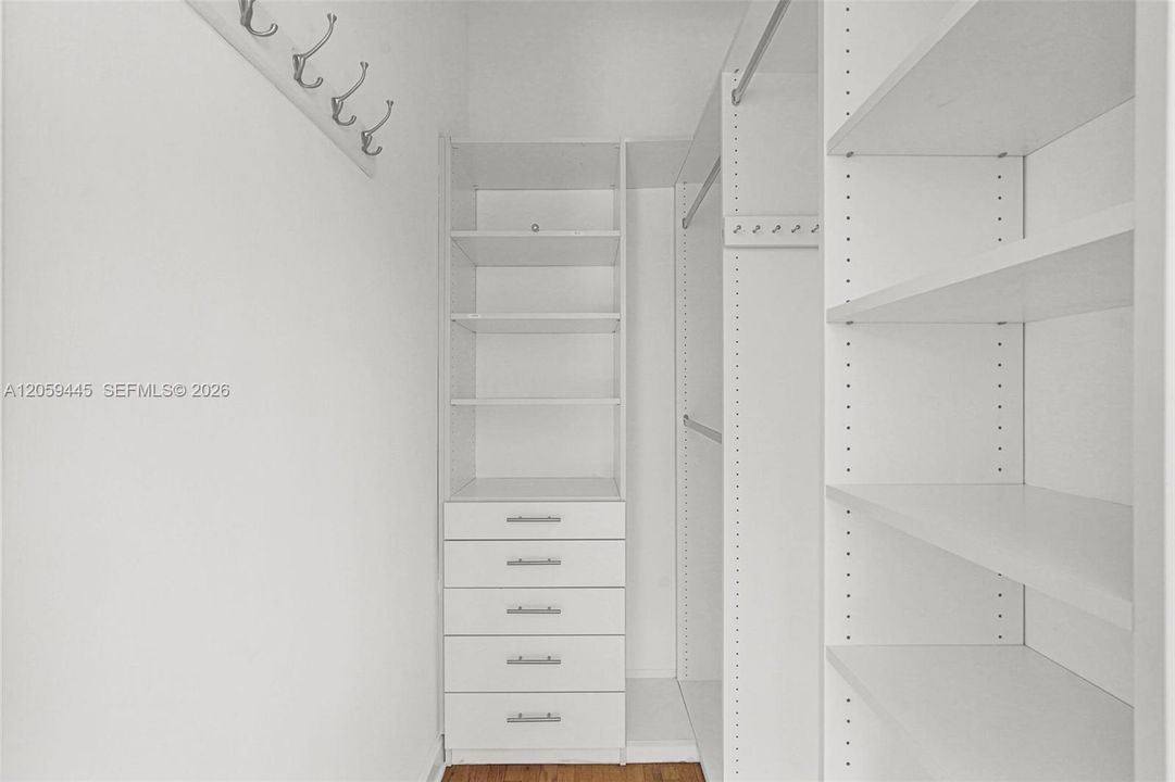 Bedroom #3 ( second floor ) walk-in Closet