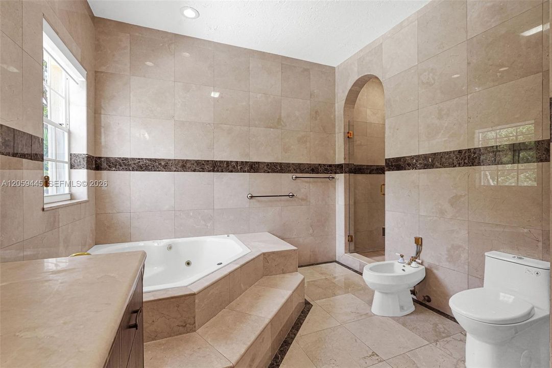 Bathroom #1 - Second Floor - Primary Bathroom - Shower/Jacuzzi