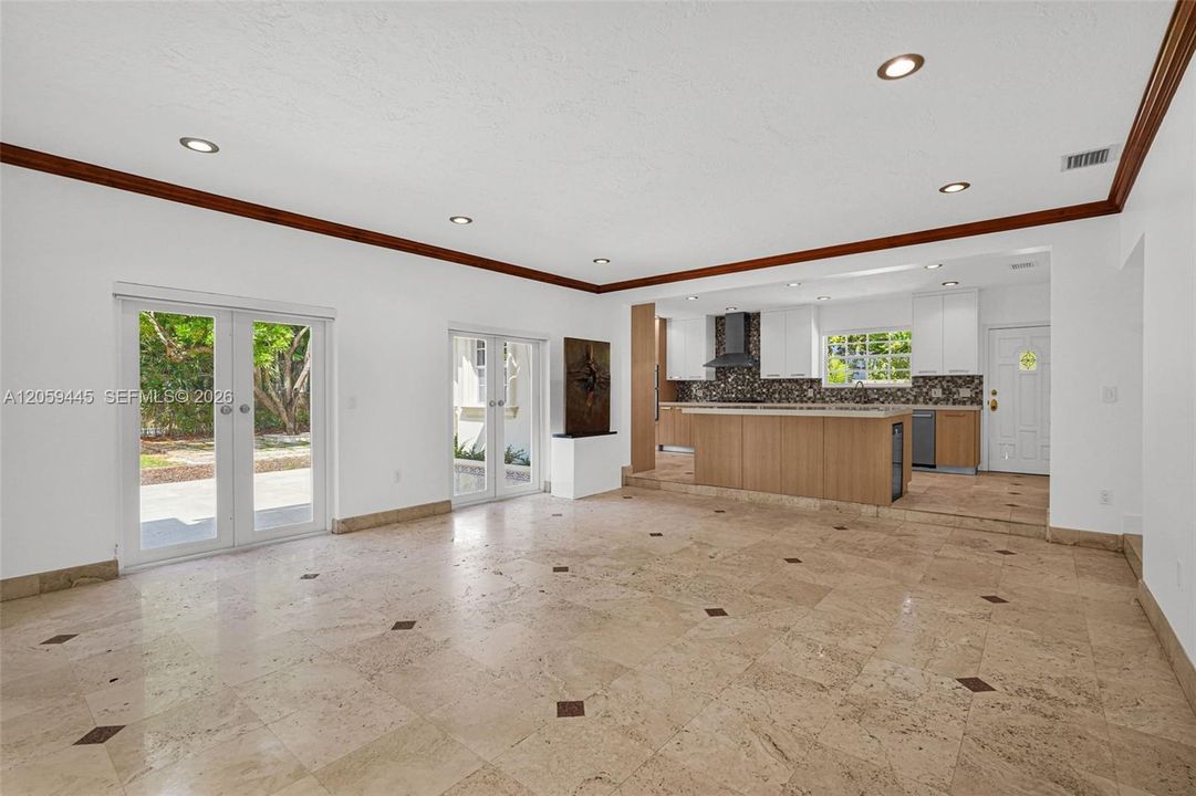 Family Room that open up to the Kitchen