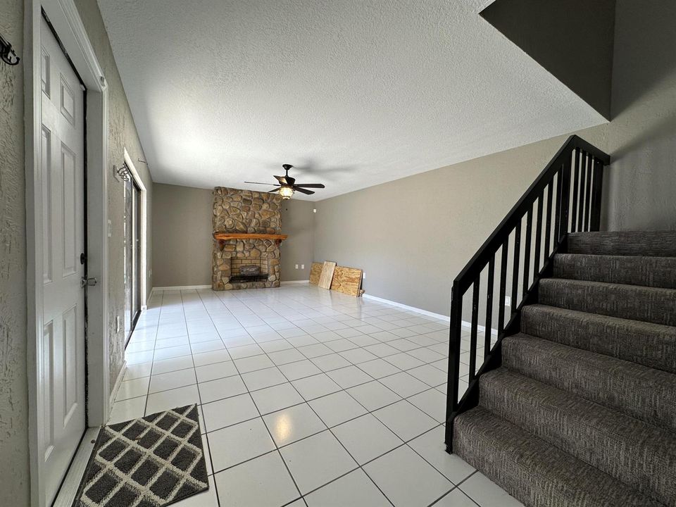 Front Door, Living Room, Stairs
