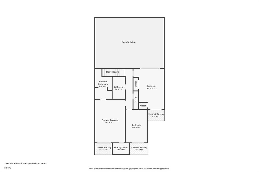 Second Floor Floorplan