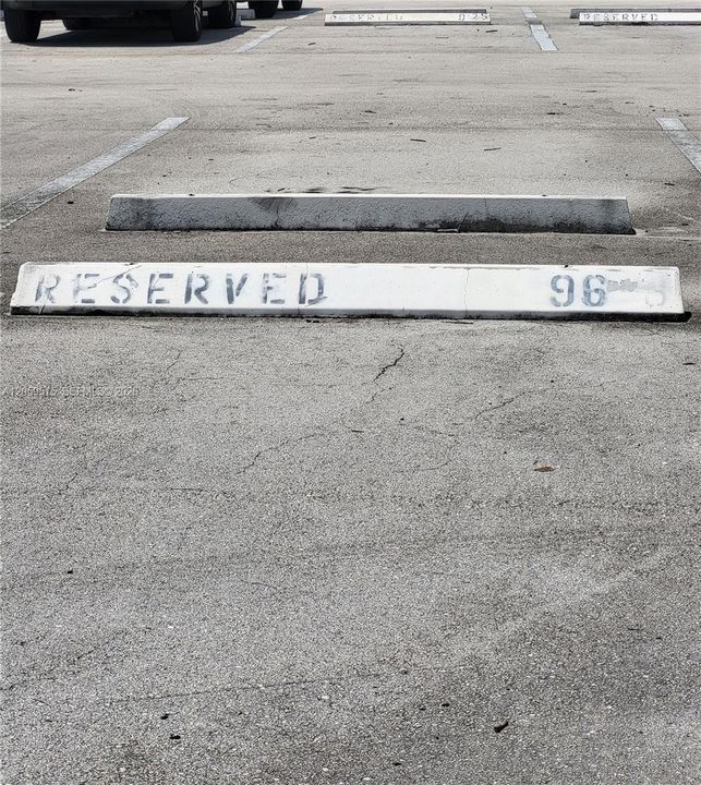 Parking Space number 96