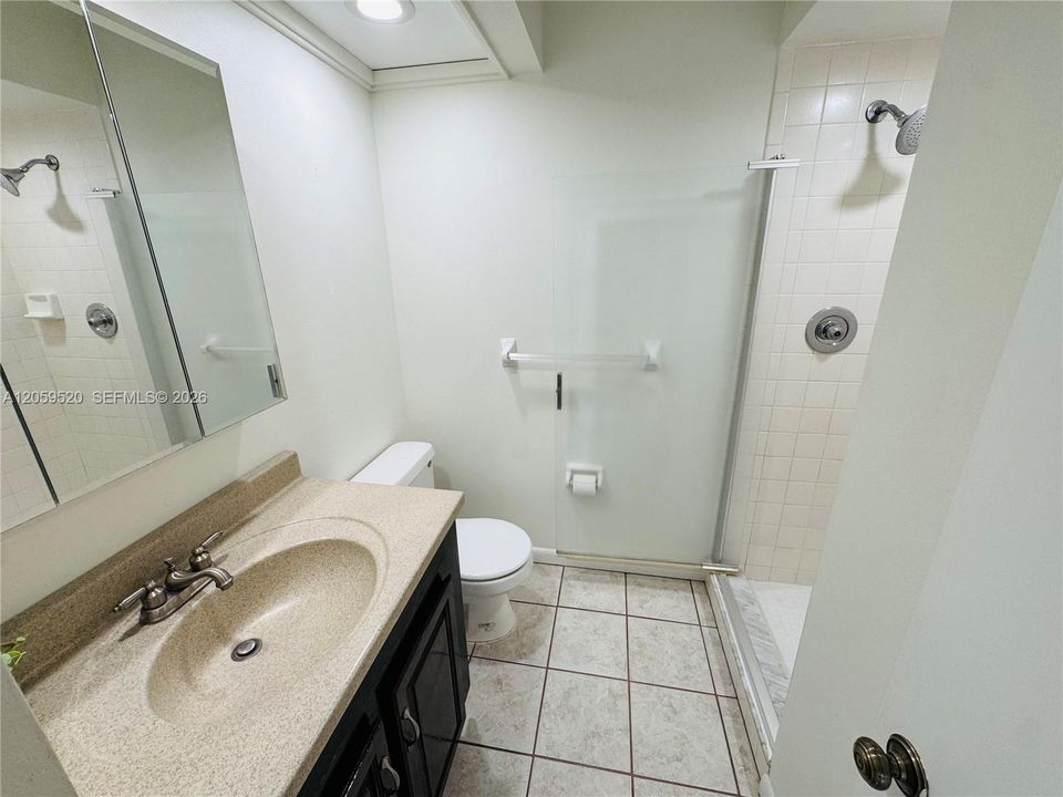 Full bathroom located on first floor