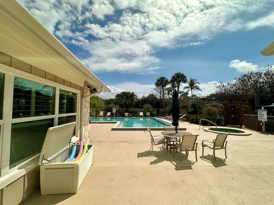 Private community pool