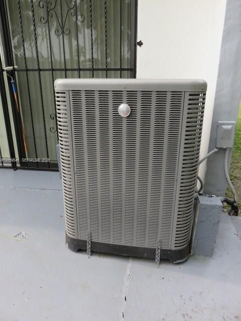 Outside A/C unit