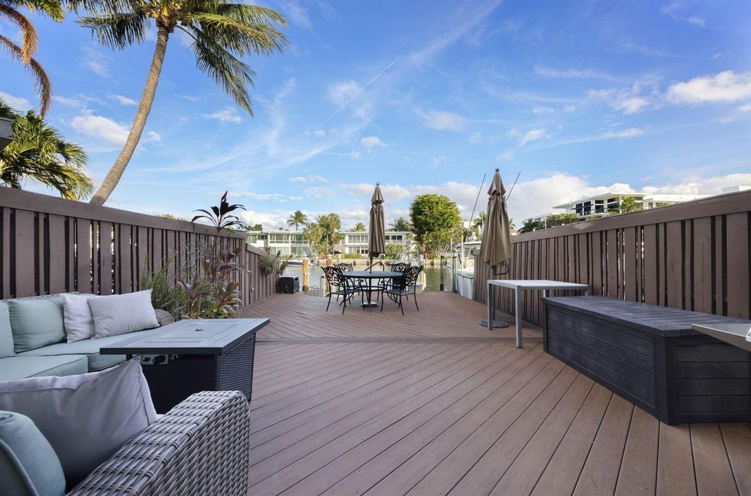 Waterside Patio Deck