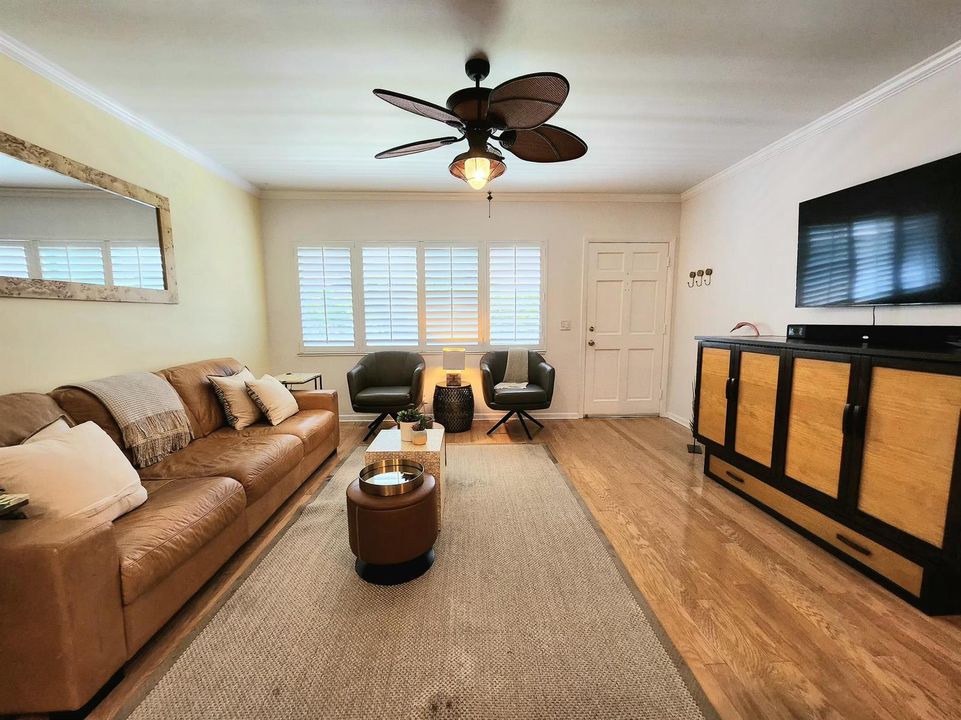 living room view