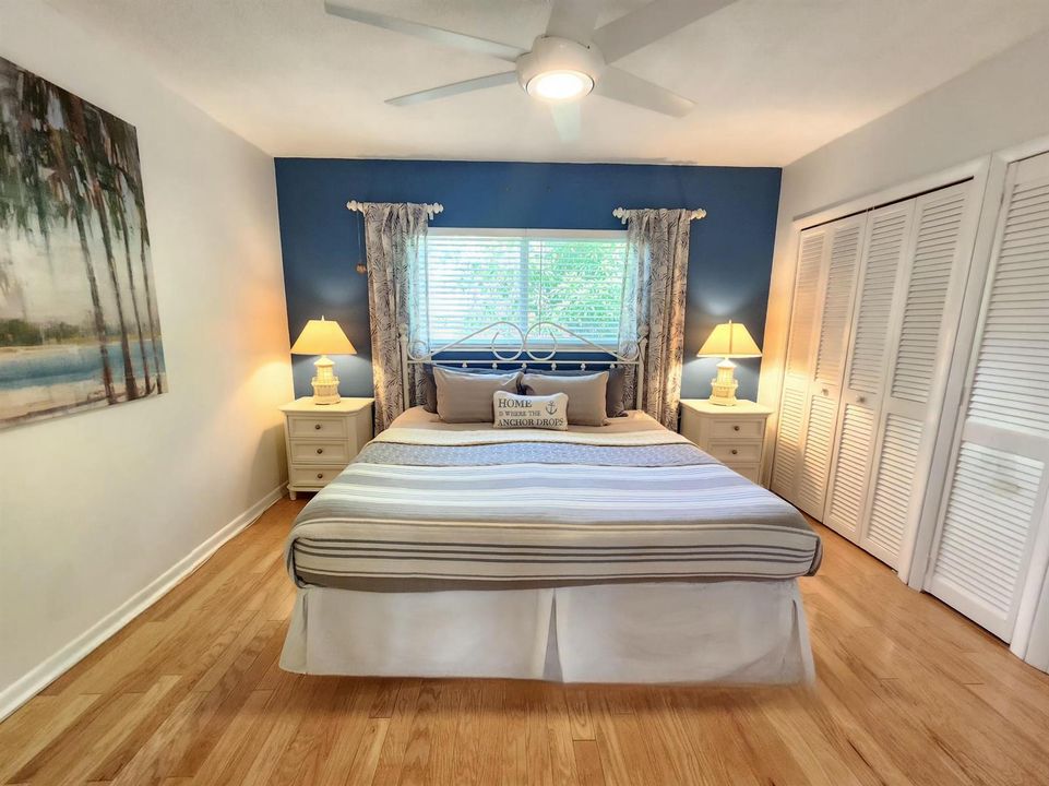 spacious bedroom