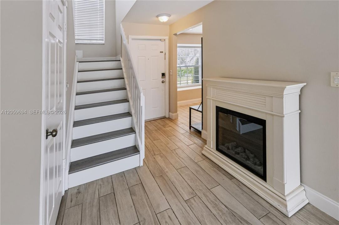 Faux Fireplace