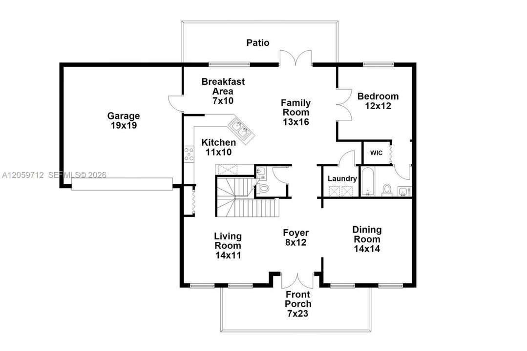 На продажу: $799,000 (5 спален, 3 ванн, 2598 Квадратных фут)