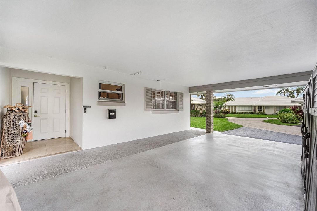 FRONT COVERED ENTRY!