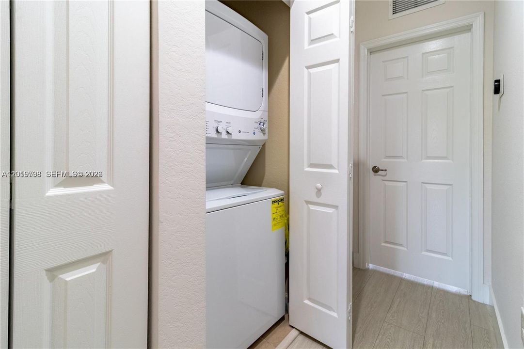 Laundry upstairs