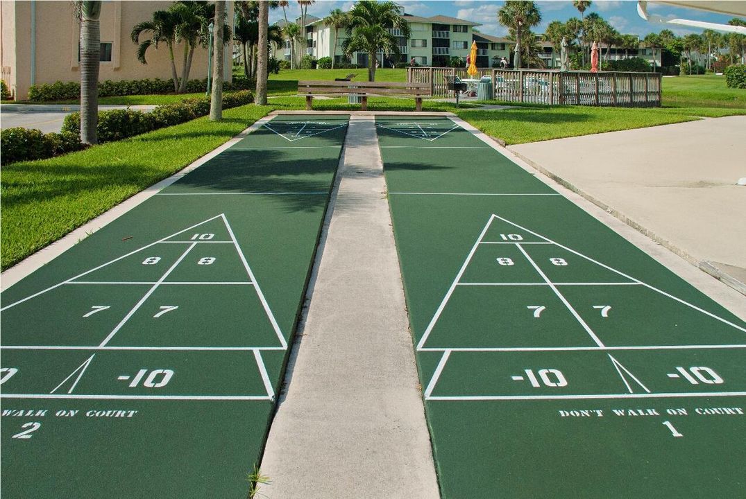 SHUFFLEBOARD COURTS......