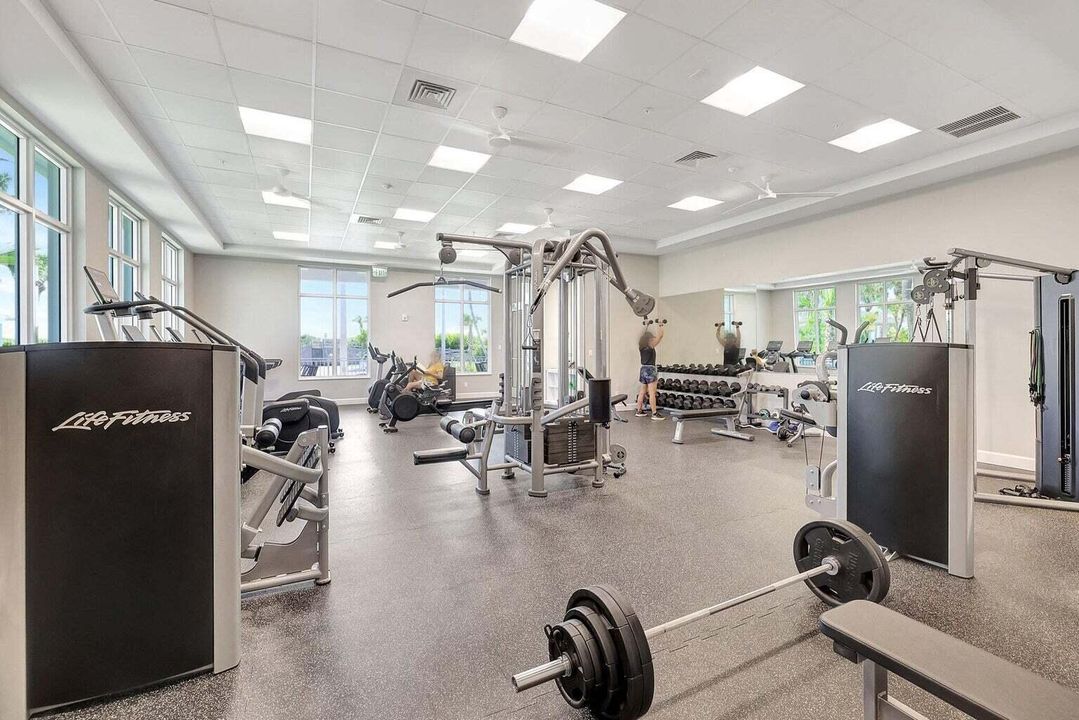 CLUBHOUSE FITNESS ROOM