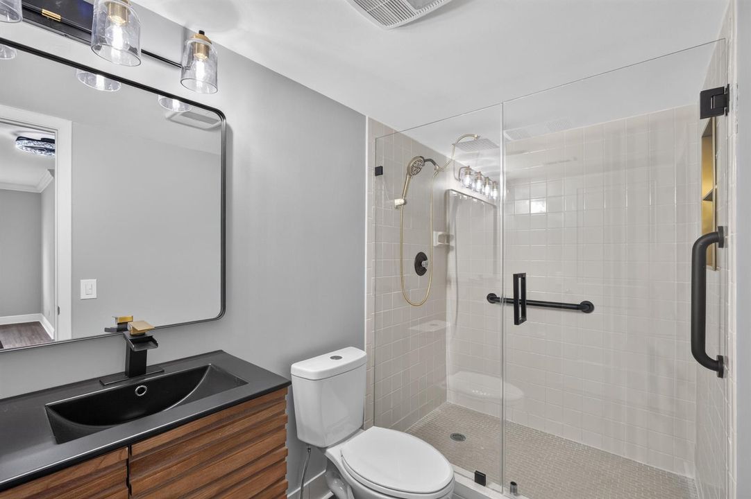 Primary bathroom.