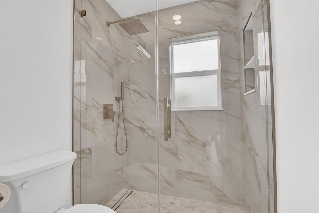 Fully renovated primary bathroom