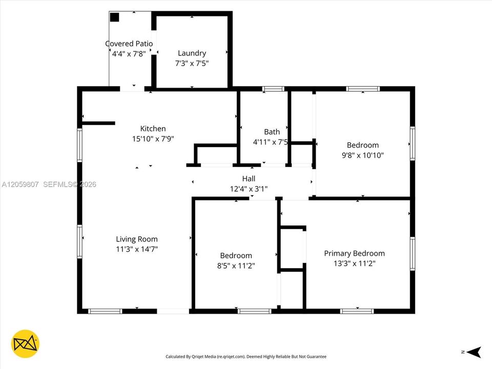 Floor Plan measurements are estimated and not guaranteed.