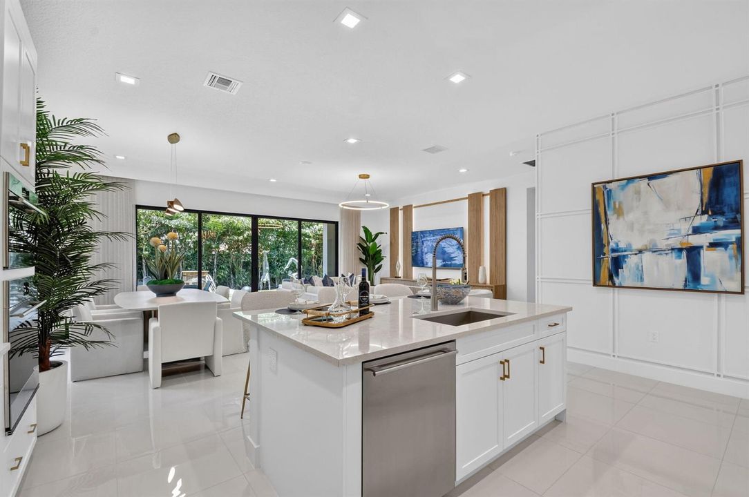 Kitchen and Living