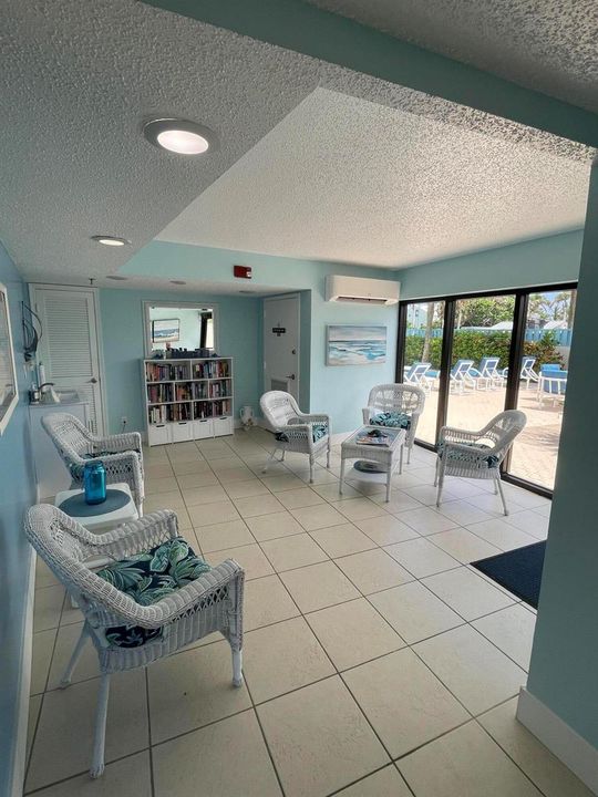 community room and library