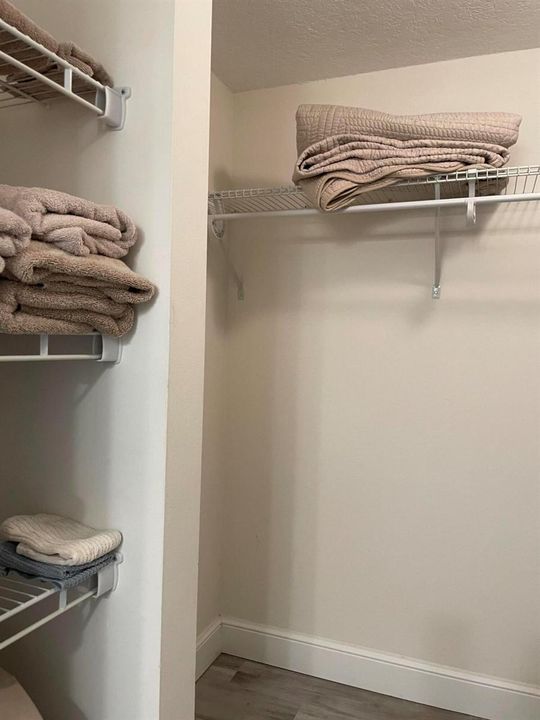 walk-in closet primary bath