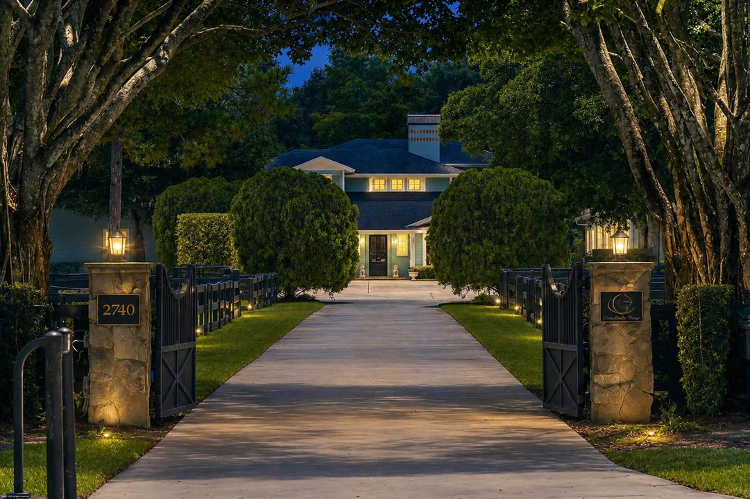 Front Entry (Evening)