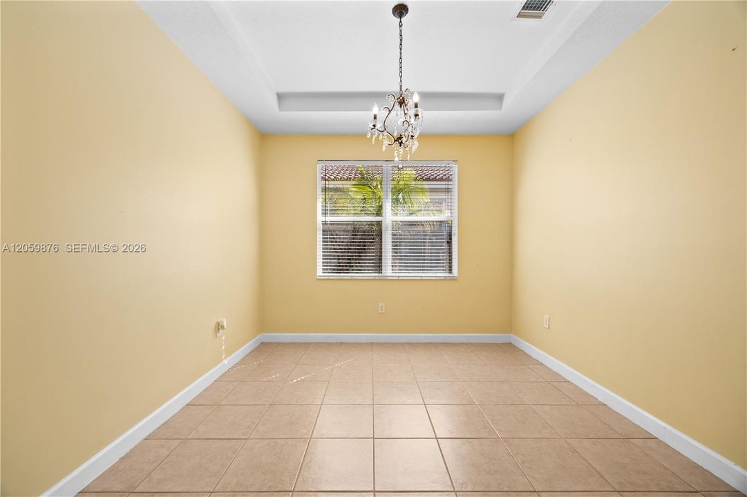 Formal dining room.